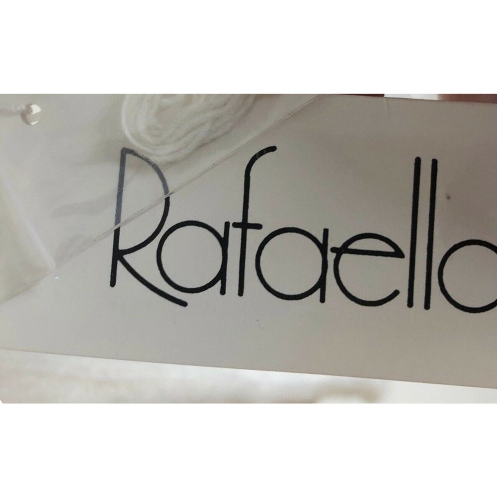 VTG Rafaella Size L Angora Lambswool Cream Sweater - Picture 4 of 9